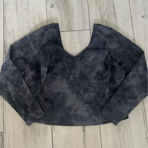 Lululemon Align LS Long Sleeve Shirt size 20 buttery soft nulu fabric